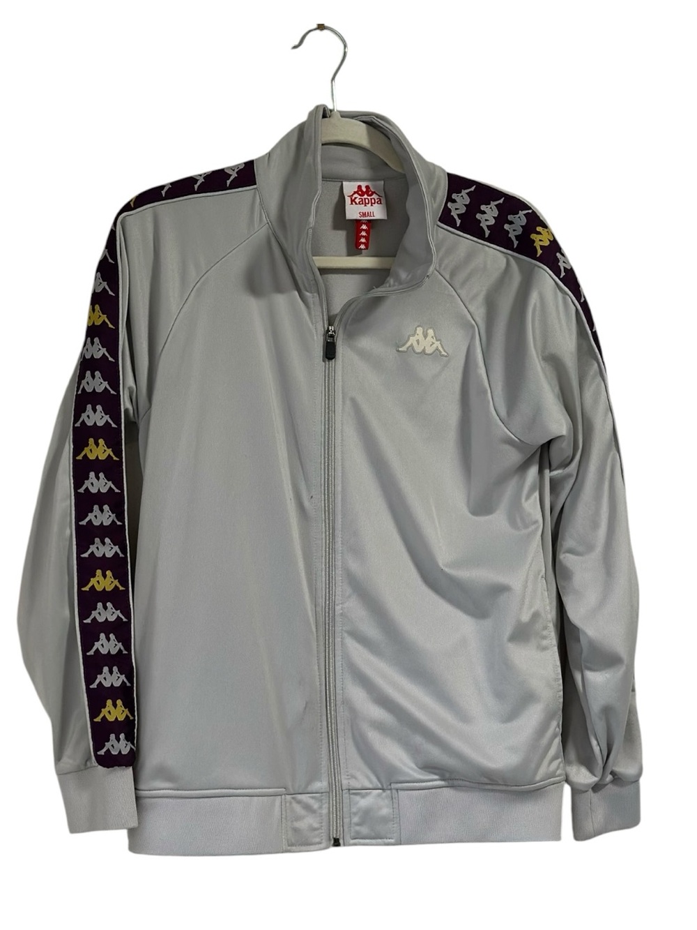Kappa Lightweight Men's Jacket Size Large Gray